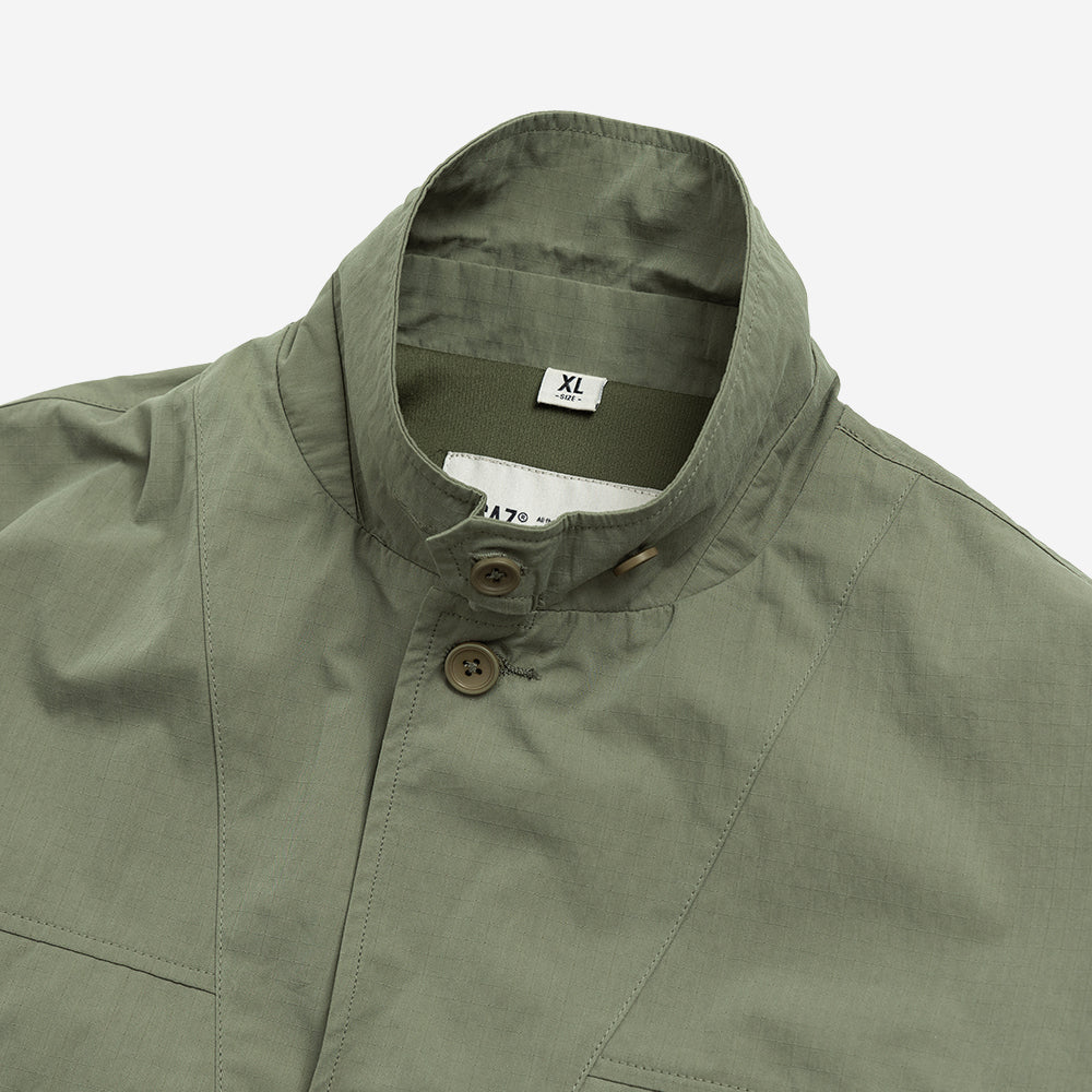 TMCAZ - Deformation Layer Multi-pocket Jacket - C41 / Foggy Green
