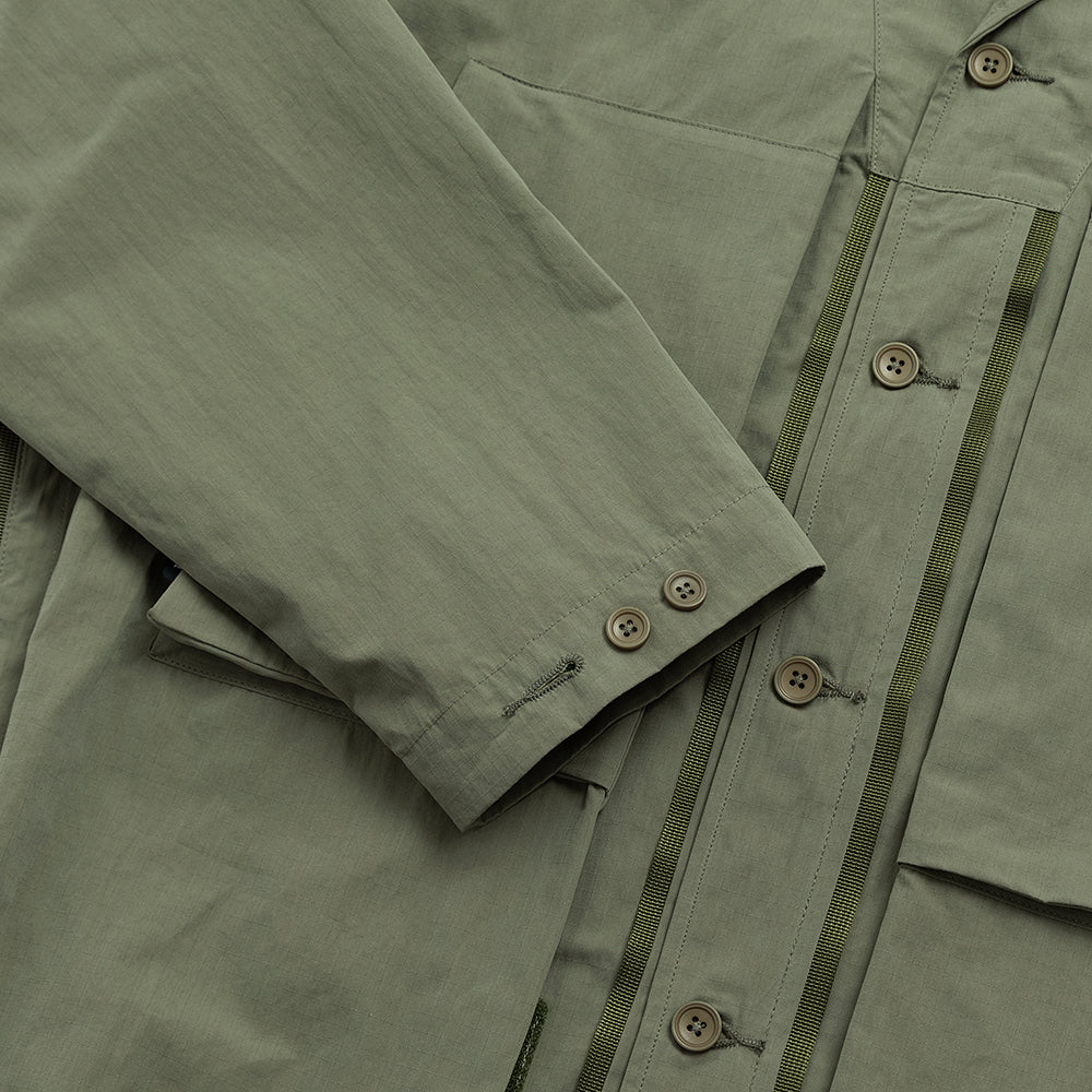 TMCAZ - Deformation Layer Multi-pocket Jacket - C41 / Foggy Green
