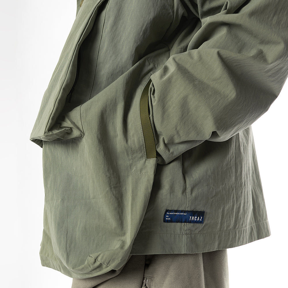 TMCAZ - Deformation Layer Multi-pocket Jacket - C41 / Foggy Green