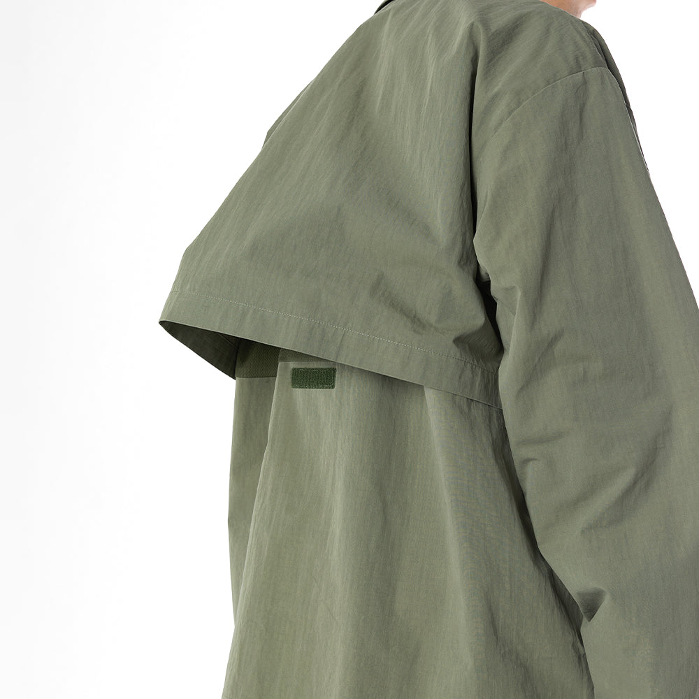 TMCAZ - Deformation Layer Multi-pocket Jacket - C41 / Foggy Green