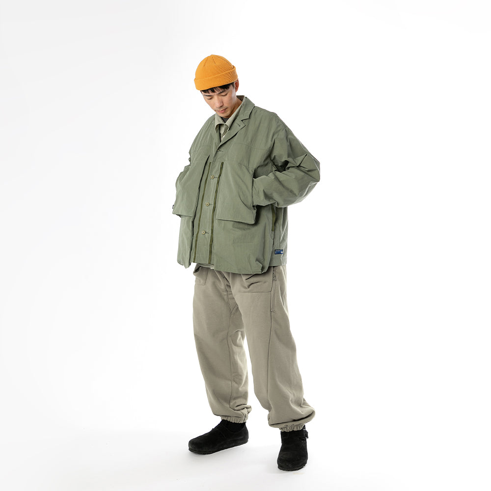 TMCAZ - Deformation Layer Multi-pocket Jacket - C41 / Foggy Green