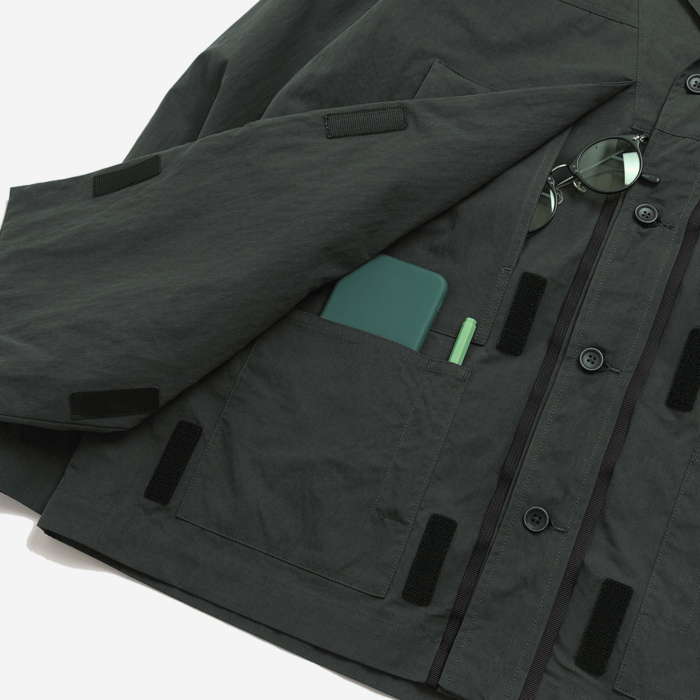TMCAZ - Deformation Layer Multi-pocket Jacket - C42 / Woodland Gray