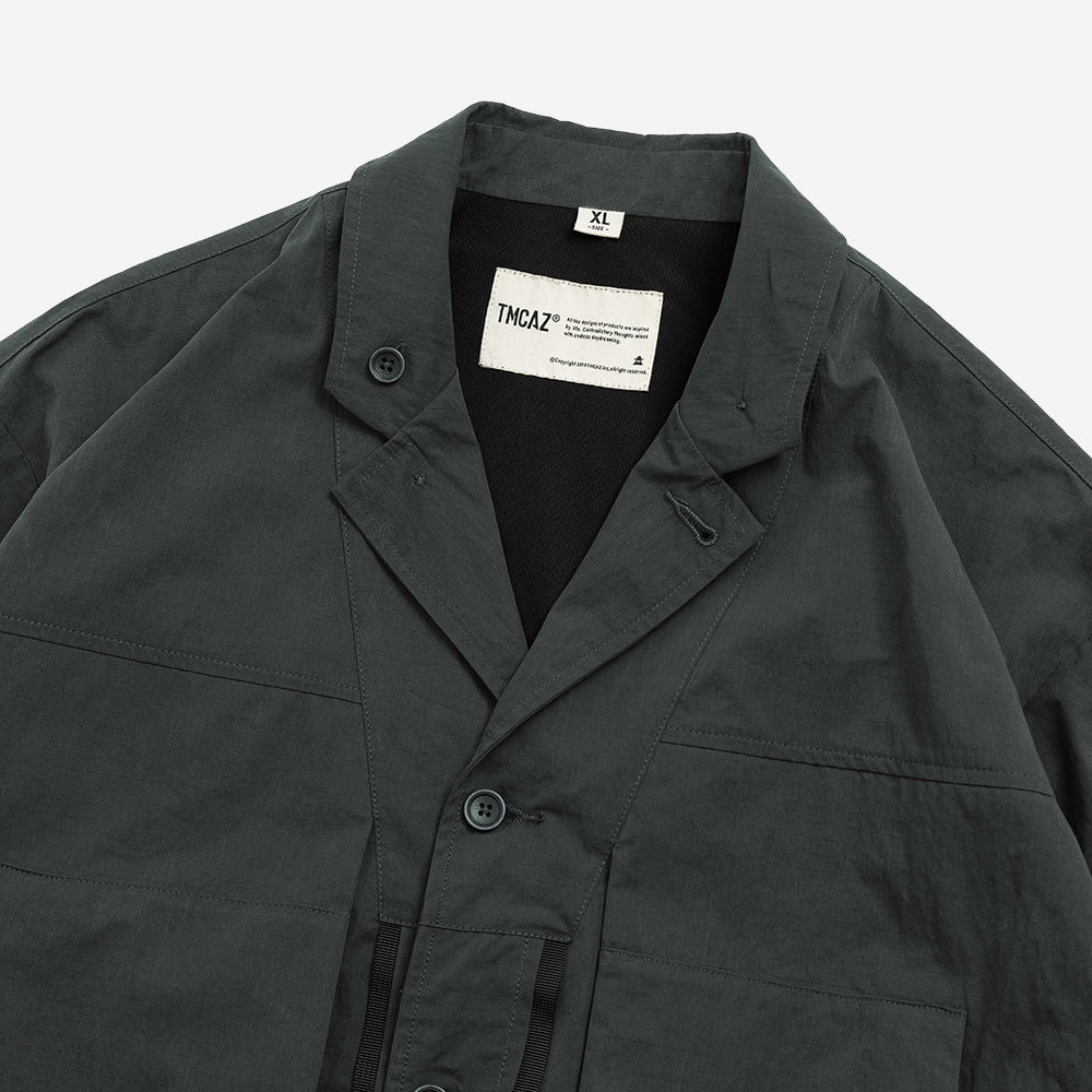 TMCAZ - Deformation Layer Multi-pocket Jacket - C42 / Woodland Gray