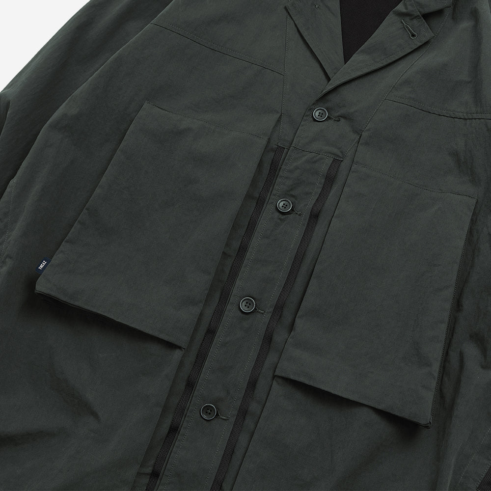 TMCAZ - Deformation Layer Multi-pocket Jacket - C42 / Woodland Gray