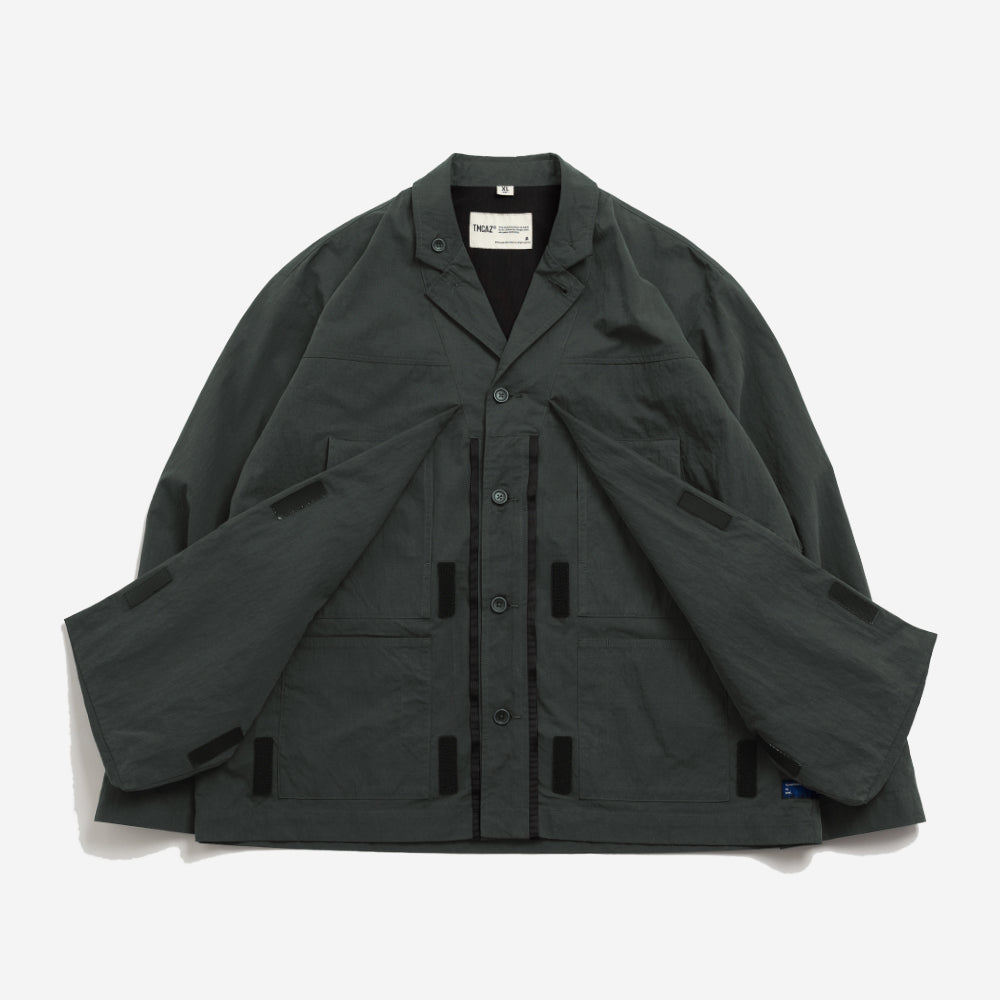 TMCAZ - Deformation Layer Multi-pocket Jacket - C42 / Woodland Gray