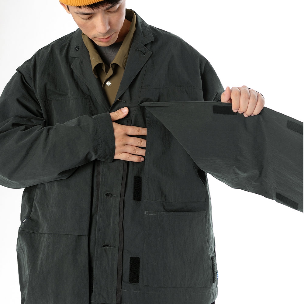 TMCAZ - Deformation Layer Multi-pocket Jacket - C42 / Woodland Gray