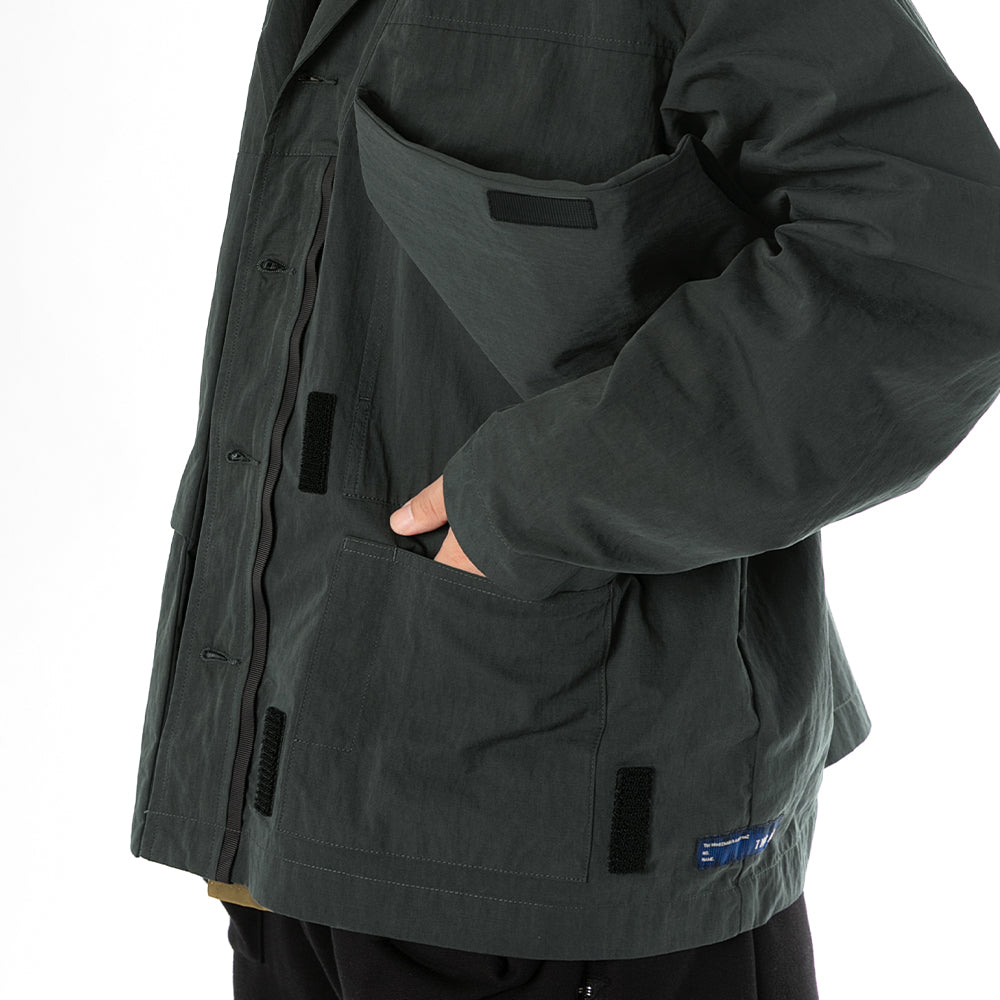 TMCAZ - Deformation Layer Multi-pocket Jacket - C42 / Woodland Gray