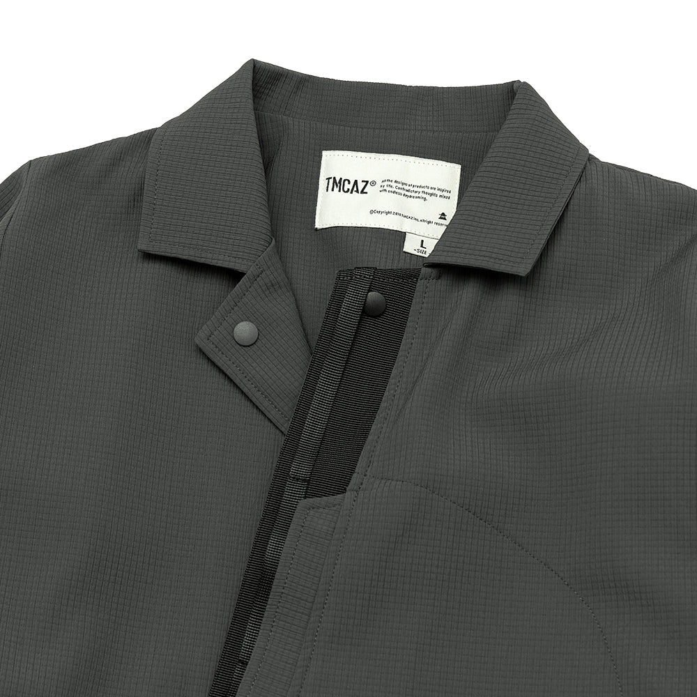 TMCAZ - Detachable Jinbei Jacket - C43 / Anthracite