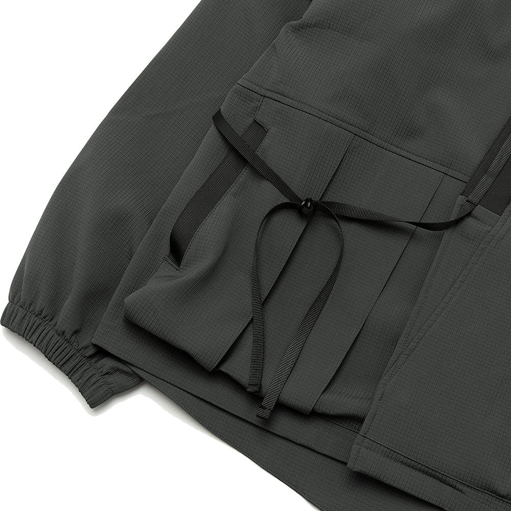 TMCAZ - Detachable Jinbei Jacket - C43 / Anthracite