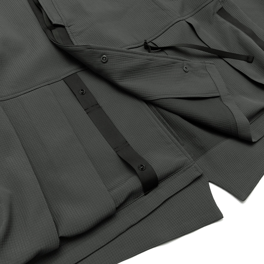 TMCAZ - Detachable Jinbei Jacket - C43 / Anthracite