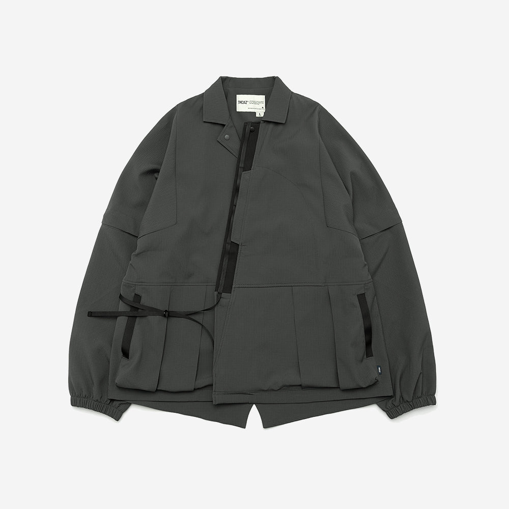 TMCAZ - Detachable Jinbei Jacket - C43 / Anthracite