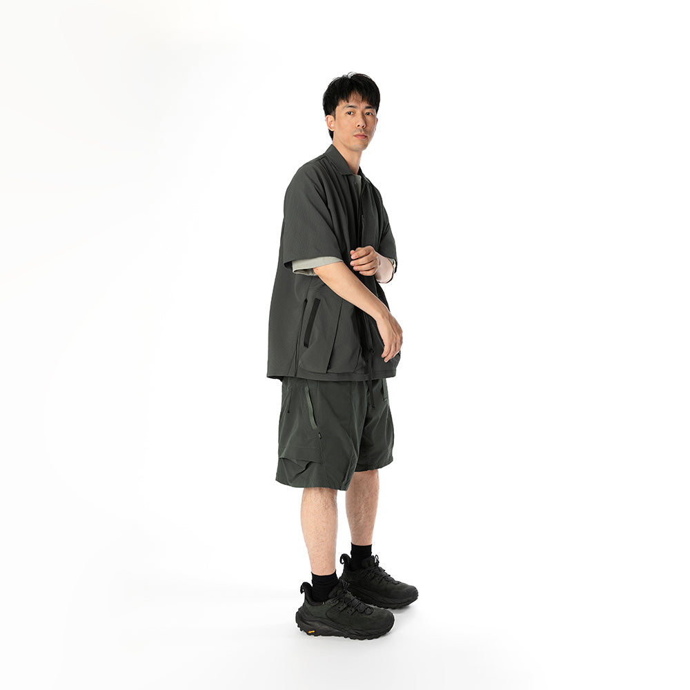 TMCAZ - Detachable Jinbei Jacket - C43 / Anthracite