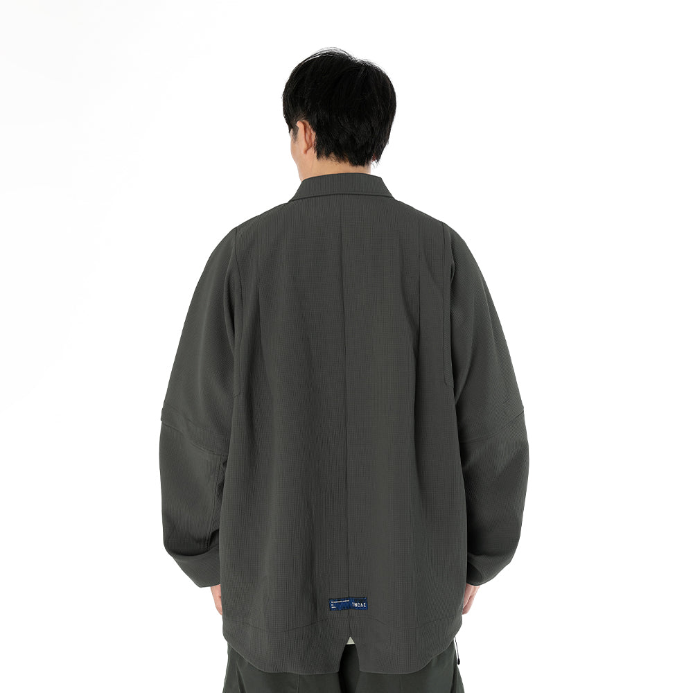 TMCAZ - Detachable Jinbei Jacket - C43 / Anthracite