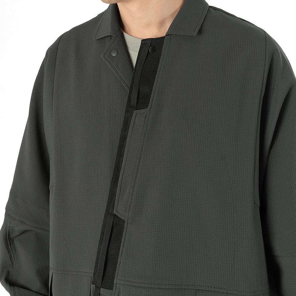 TMCAZ - Detachable Jinbei Jacket - C43 / Anthracite