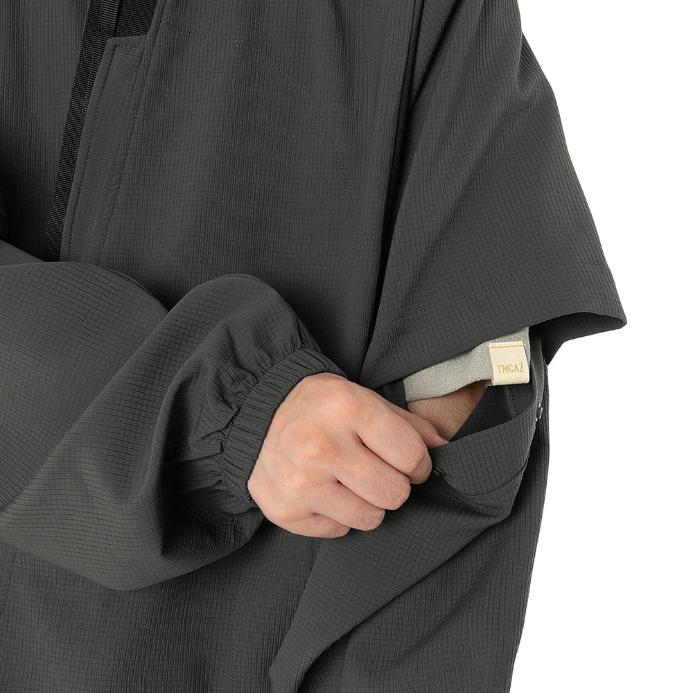 TMCAZ - Detachable Jinbei Jacket - C43 / Anthracite