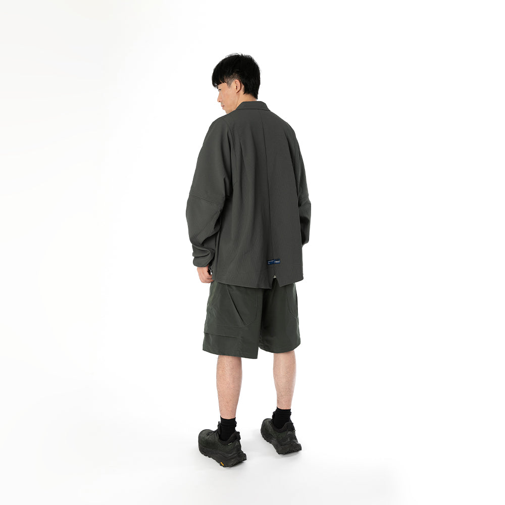 TMCAZ - Detachable Jinbei Jacket - C43 / Anthracite