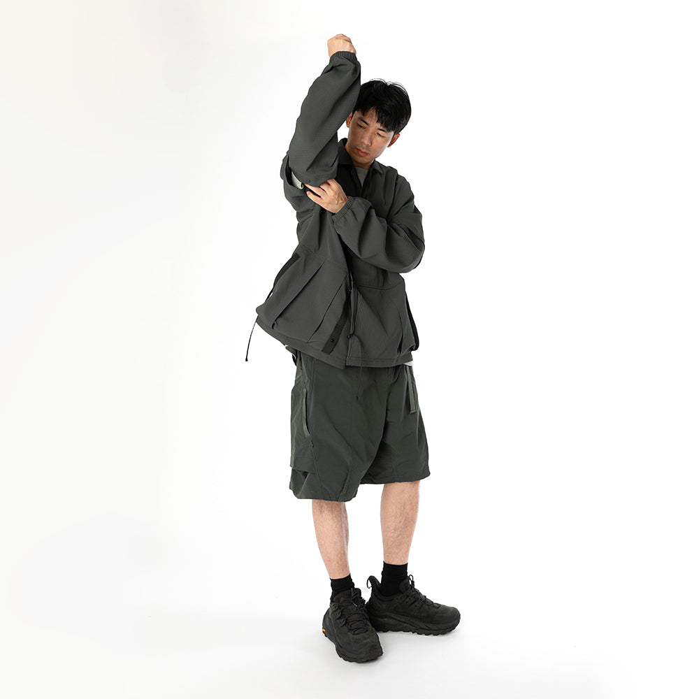 TMCAZ - Detachable Jinbei Jacket - C43 / Anthracite