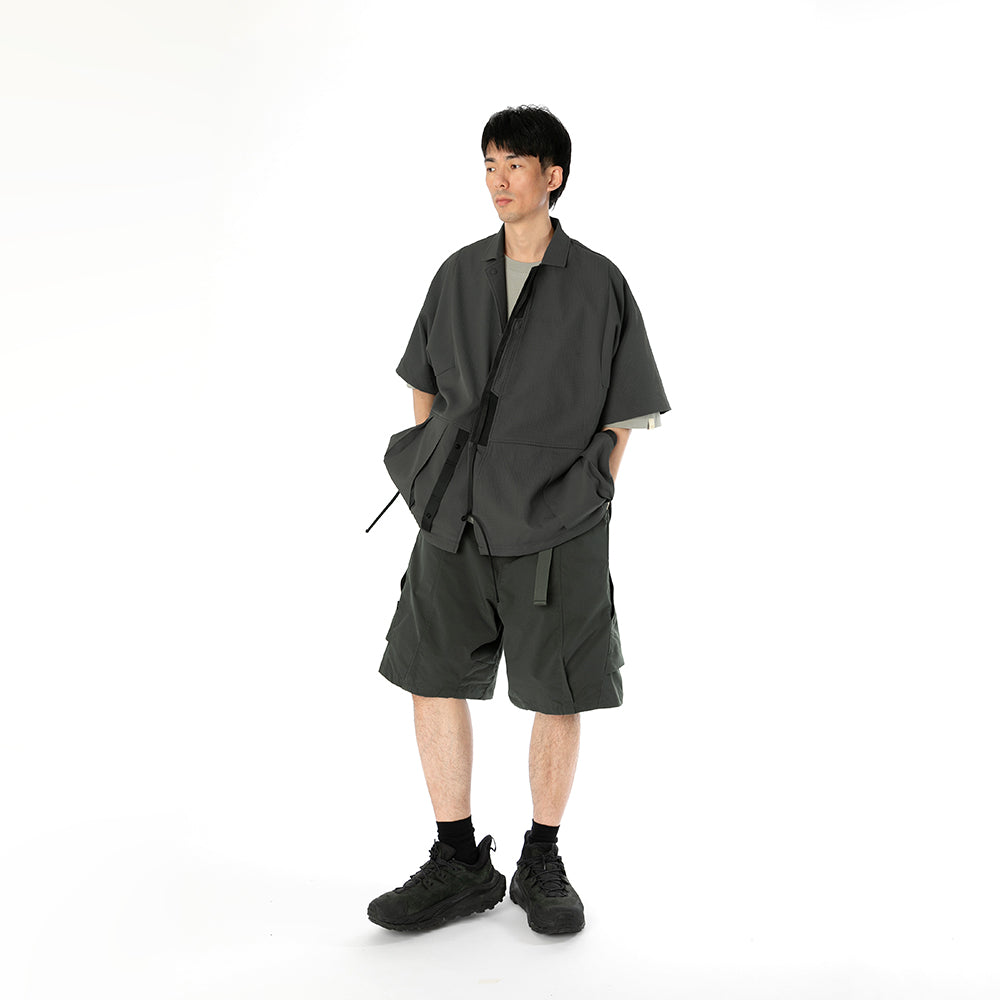 TMCAZ - Detachable Jinbei Jacket - C43 / Anthracite