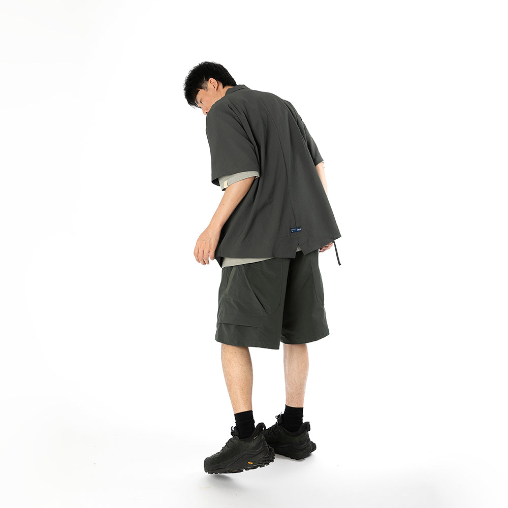 TMCAZ - Detachable Jinbei Jacket - C43 / Anthracite
