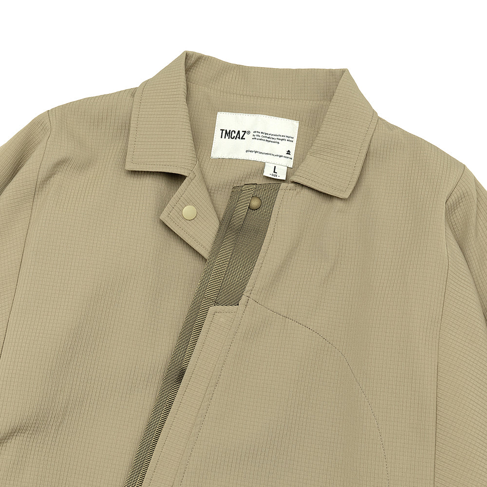 TMCAZ - Detachable Jinbei Jacket - C44 / Khaki
