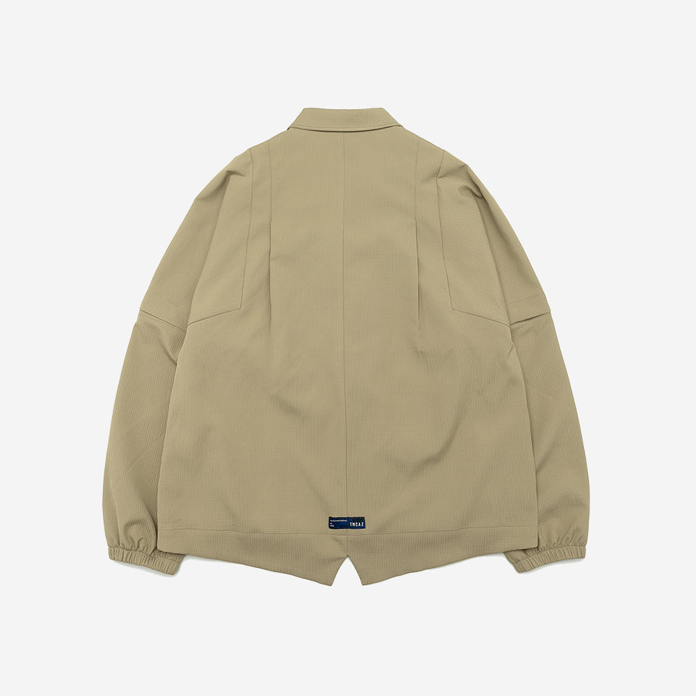 TMCAZ - Detachable Jinbei Jacket - C44 / Khaki