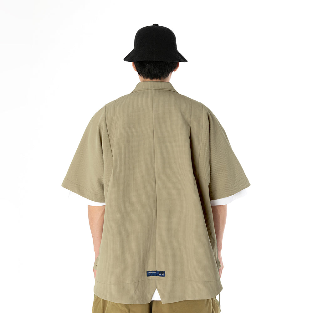 TMCAZ - Detachable Jinbei Jacket - C44 / Khaki