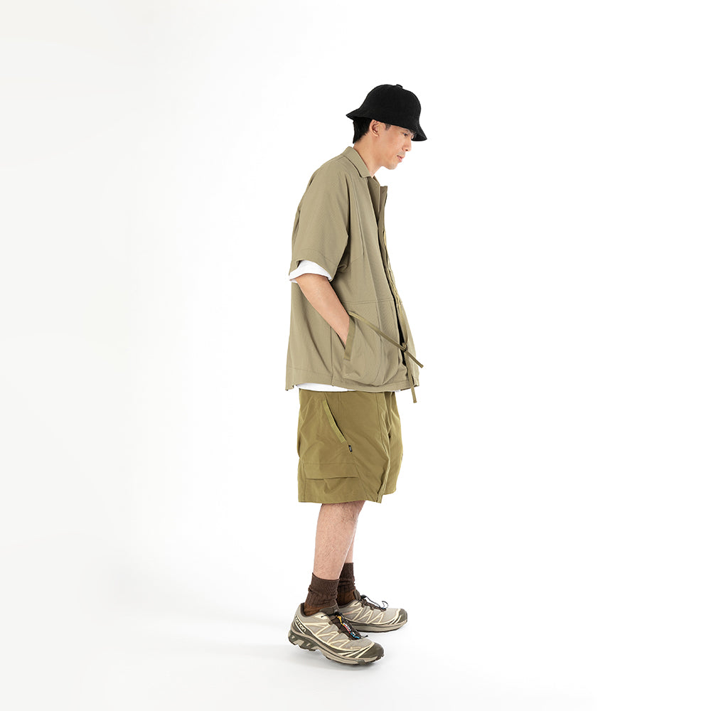TMCAZ - Detachable Jinbei Jacket - C44 / Khaki