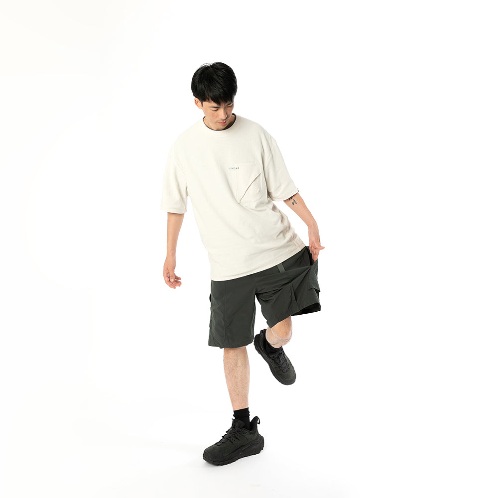 TMCAZ - Loose camp shorts - P120 / Lava Smoke