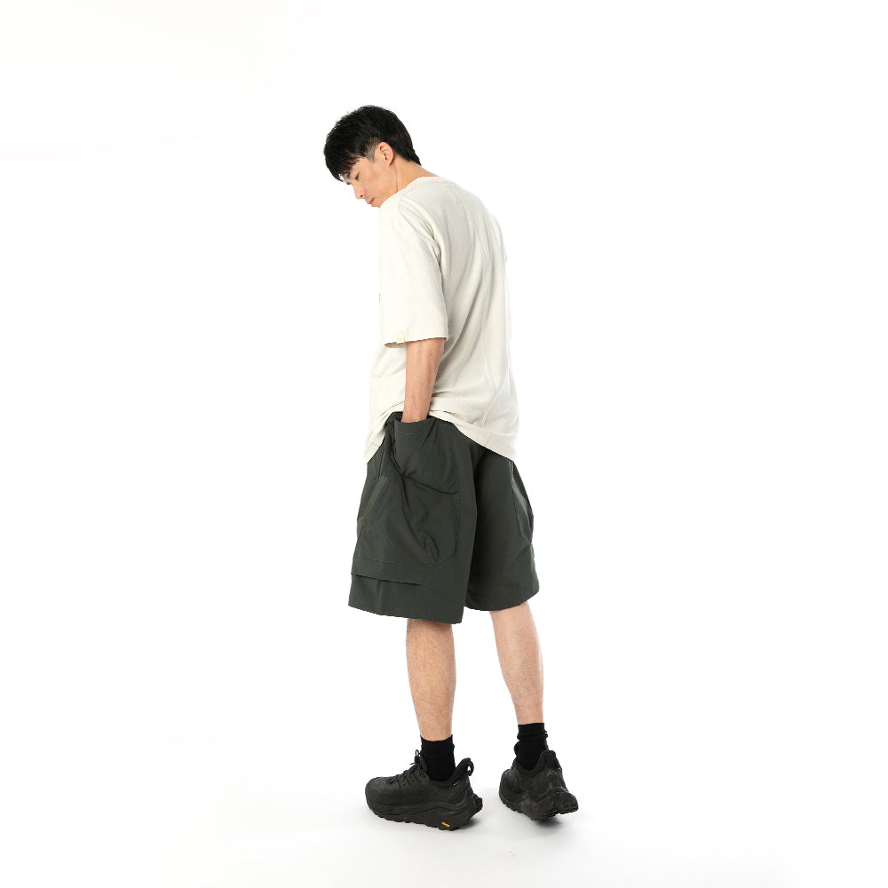 TMCAZ - Loose camp shorts - P120 / Lava Smoke