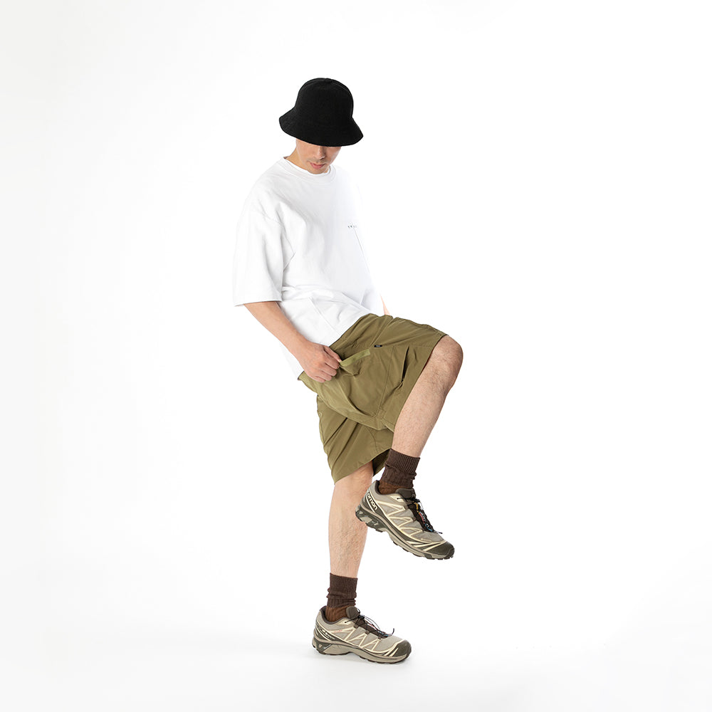 TMCAZ - Loose camp shorts - P121 / Khaki