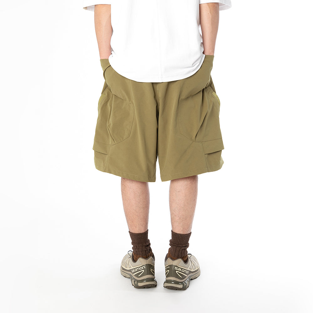 TMCAZ - Loose camp shorts - P121 / Khaki