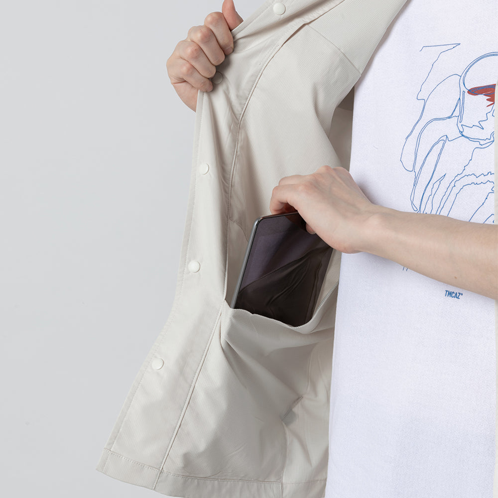 TMCAZ - Open Collar Shirt - S48/White