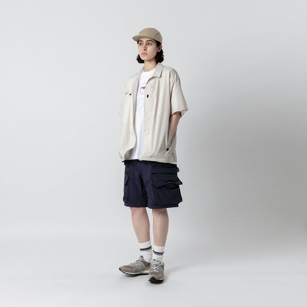 TMCAZ - Open Collar Shirt - S48/White