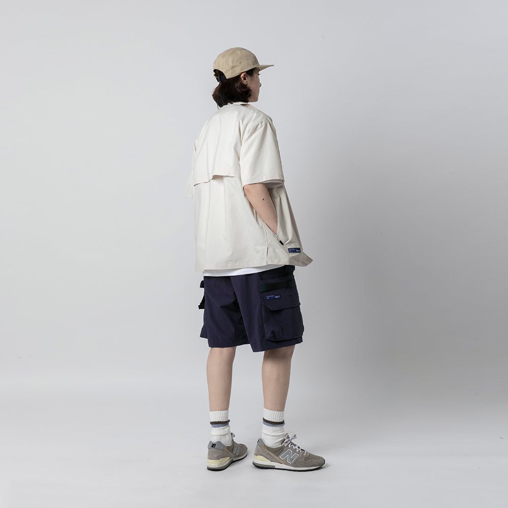TMCAZ - Open Collar Shirt - S48/White