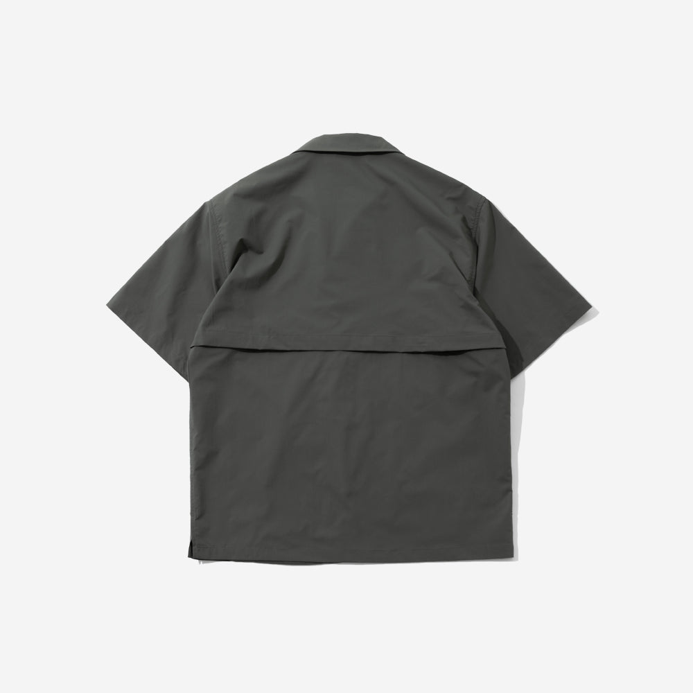 TMCAZ - Open Collar Shirt - S49 - Green