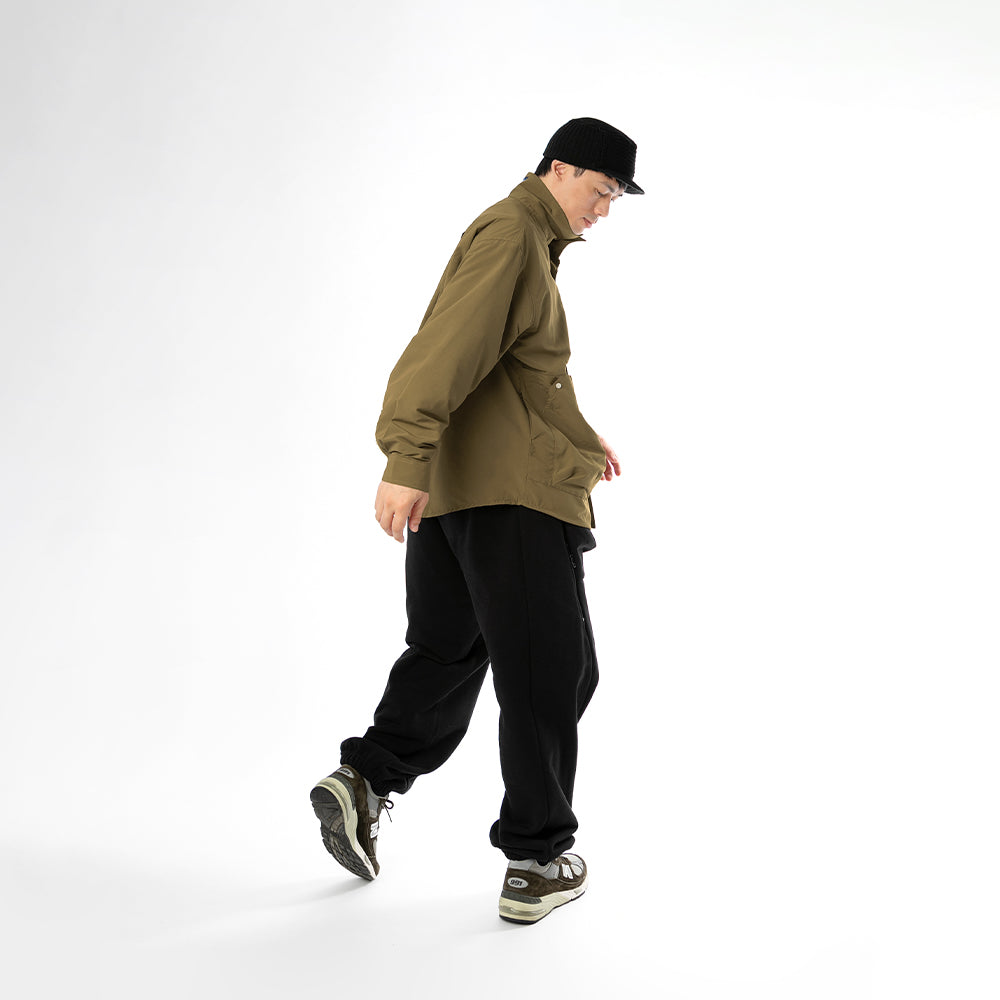 TMCAZ - Stand Collar Shirt Jacket - S54 / Brown
