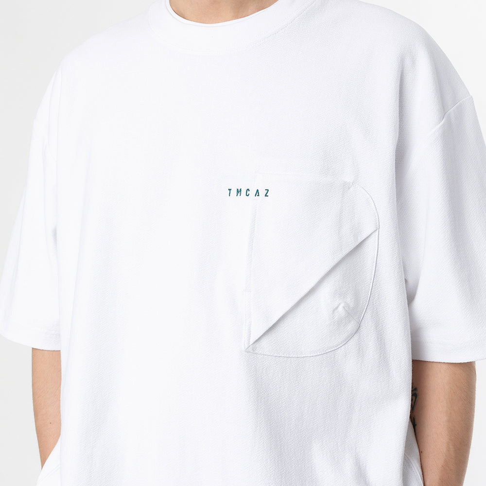 TMCAZ - 3D Dual-Pocket Tee - T164 / White