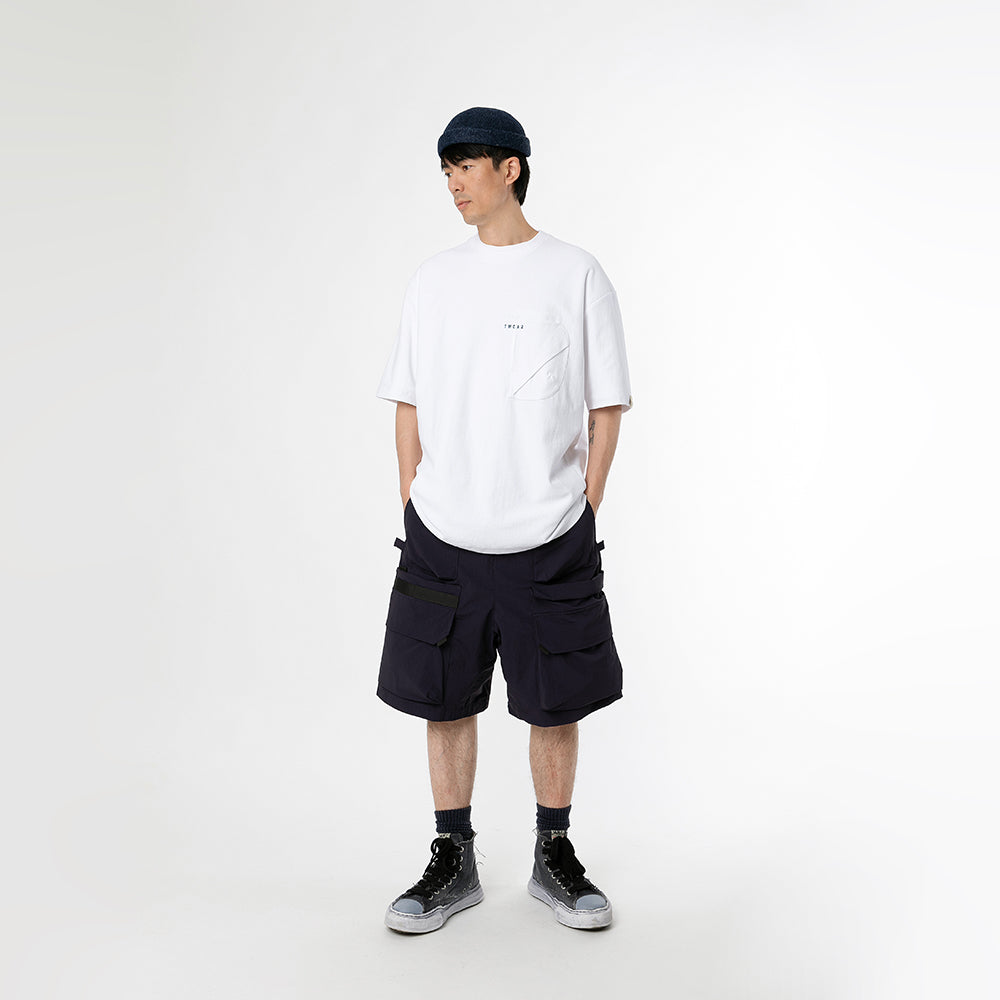 TMCAZ - 3D Dual-Pocket Tee - T164 / White