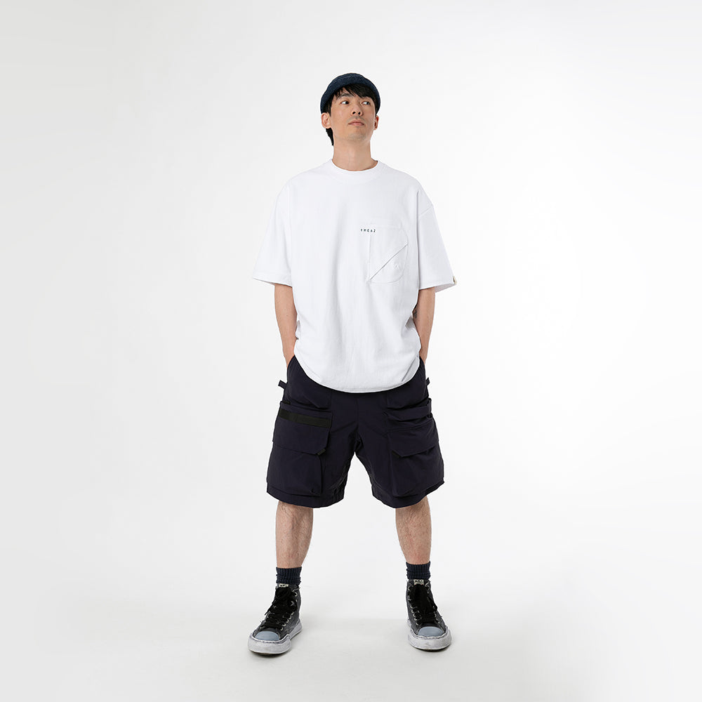 TMCAZ - 3D Dual-Pocket Tee - T164 / White