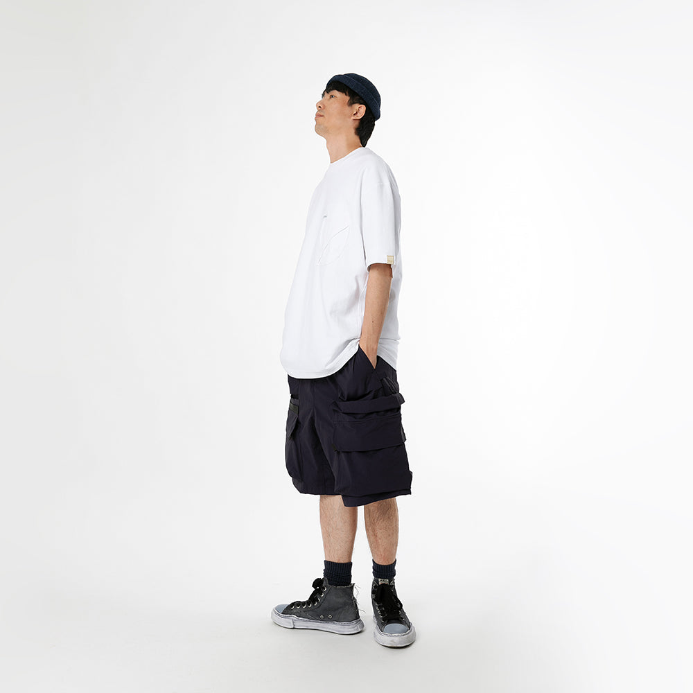 TMCAZ - 3D Dual-Pocket Tee - T164 / White