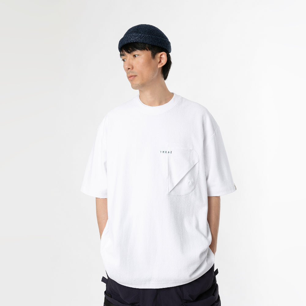TMCAZ - 3D Dual-Pocket Tee - T164 / White