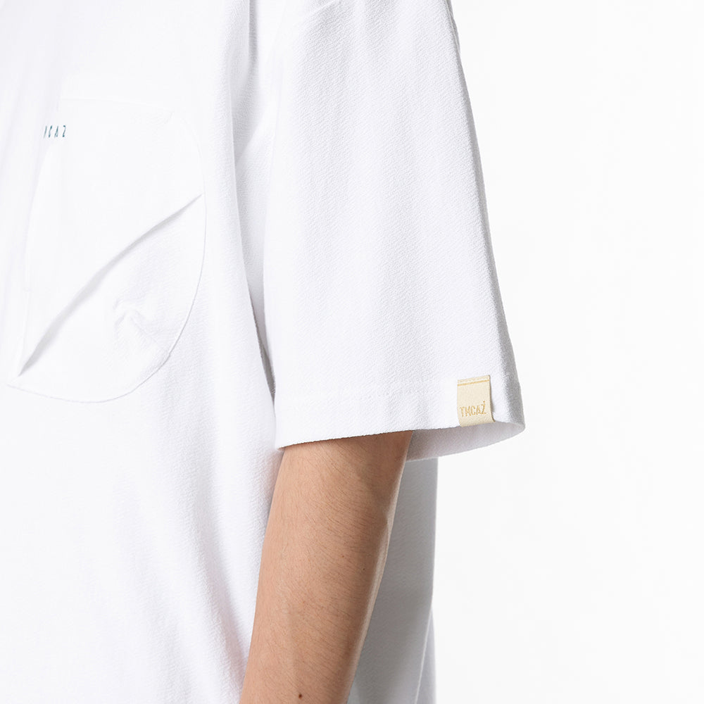 TMCAZ - 3D Dual-Pocket Tee - T164 / White