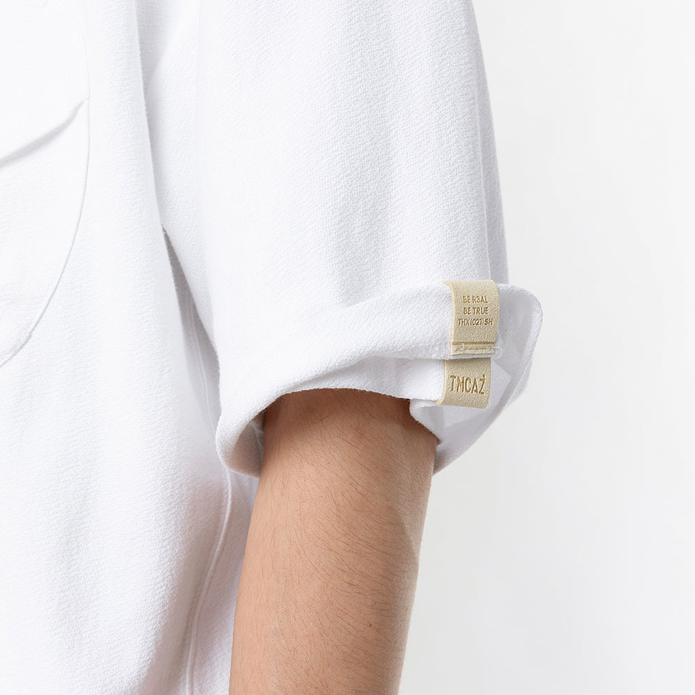 TMCAZ - 3D Dual-Pocket Tee - T164 / White