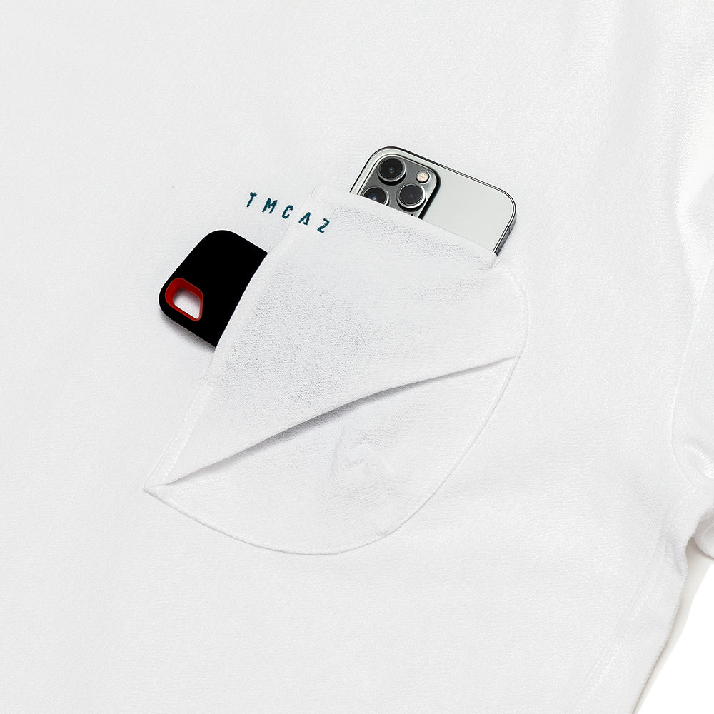 TMCAZ - 3D Dual-Pocket Tee - T164 / White