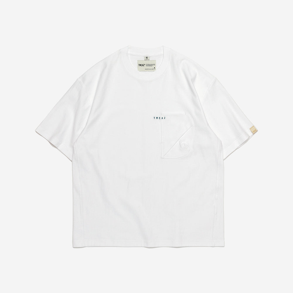 TMCAZ - 3D Dual-Pocket Tee - T164 / White