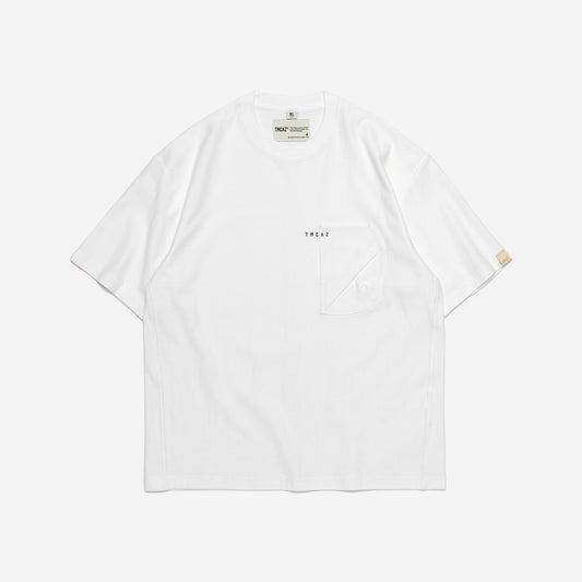 TMCAZ - 3D Dual-Pocket Tee - T164 / White