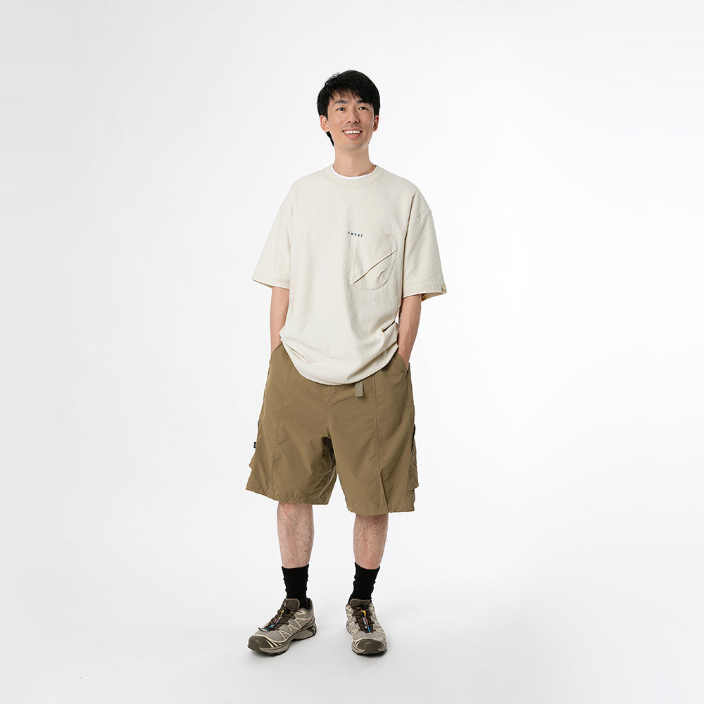 TMCAZ - 3D Dual-Pocket Tee - T165 / White Onyx