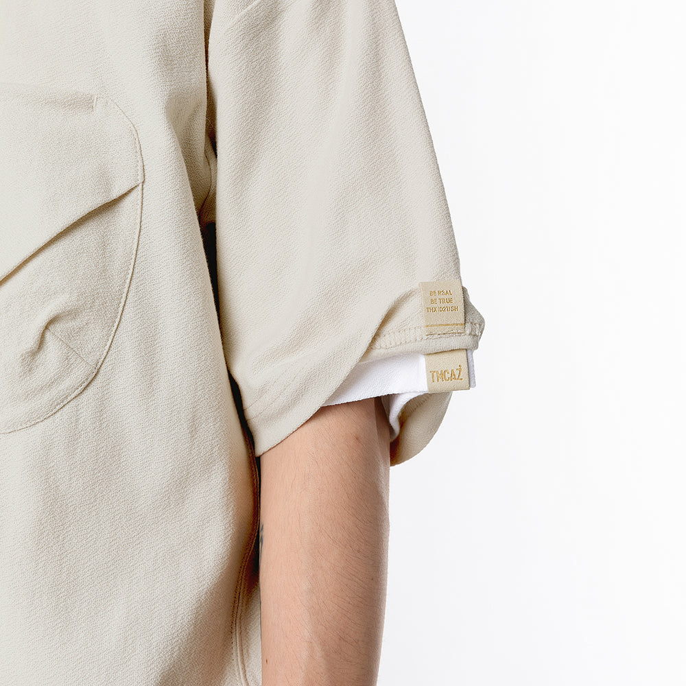 TMCAZ - 3D Dual-Pocket Tee - T165 / White Onyx