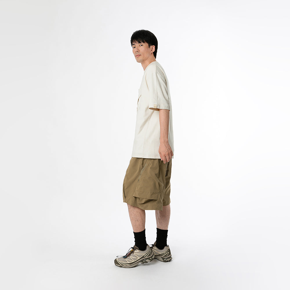 TMCAZ - 3D Dual-Pocket Tee - T165 / White Onyx