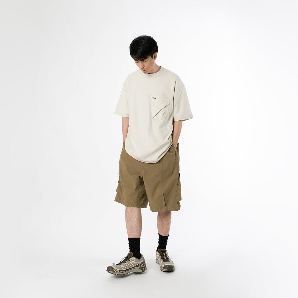 TMCAZ - 3D Dual-Pocket Tee - T165 / White Onyx